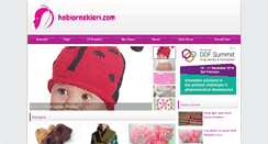 Desktop Screenshot of hobiornekleri.com